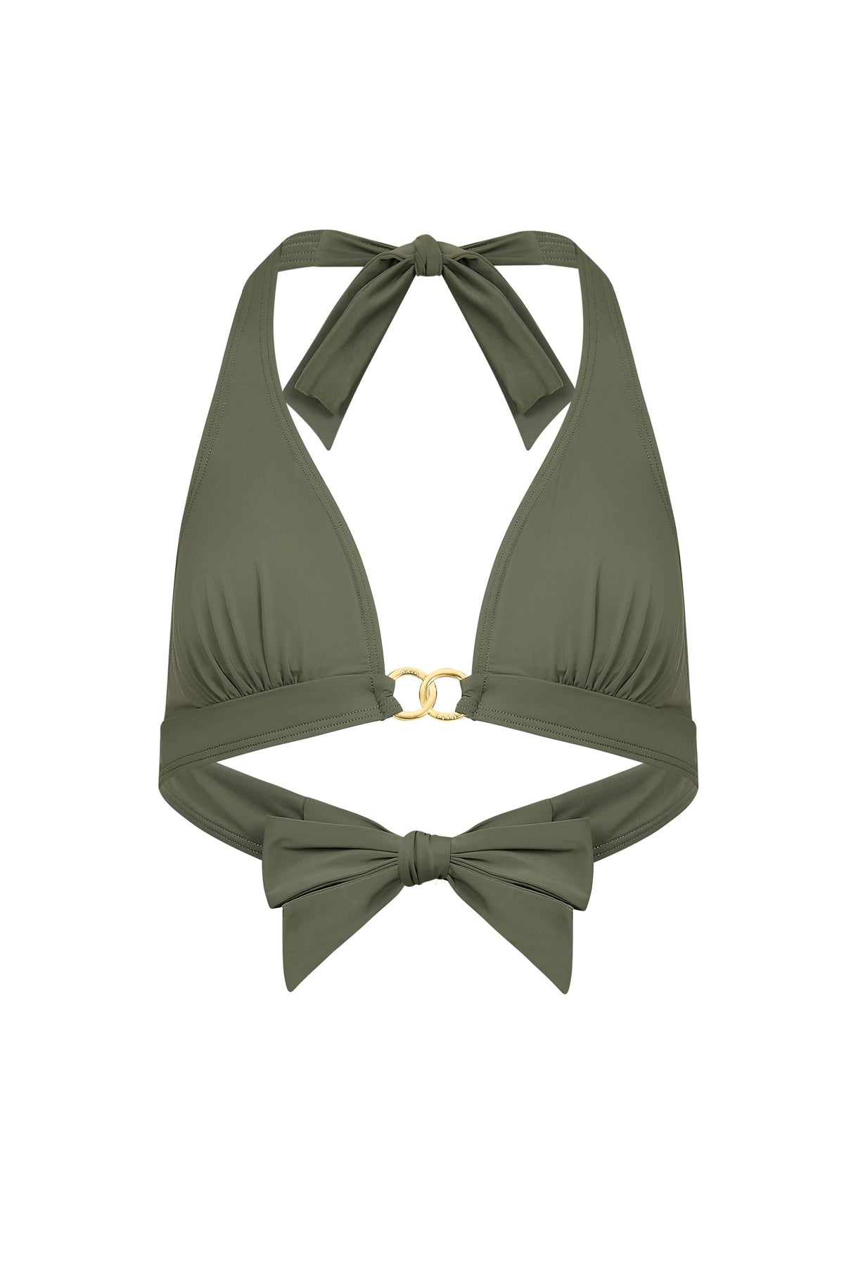 Elba Bikini Top Khaki
