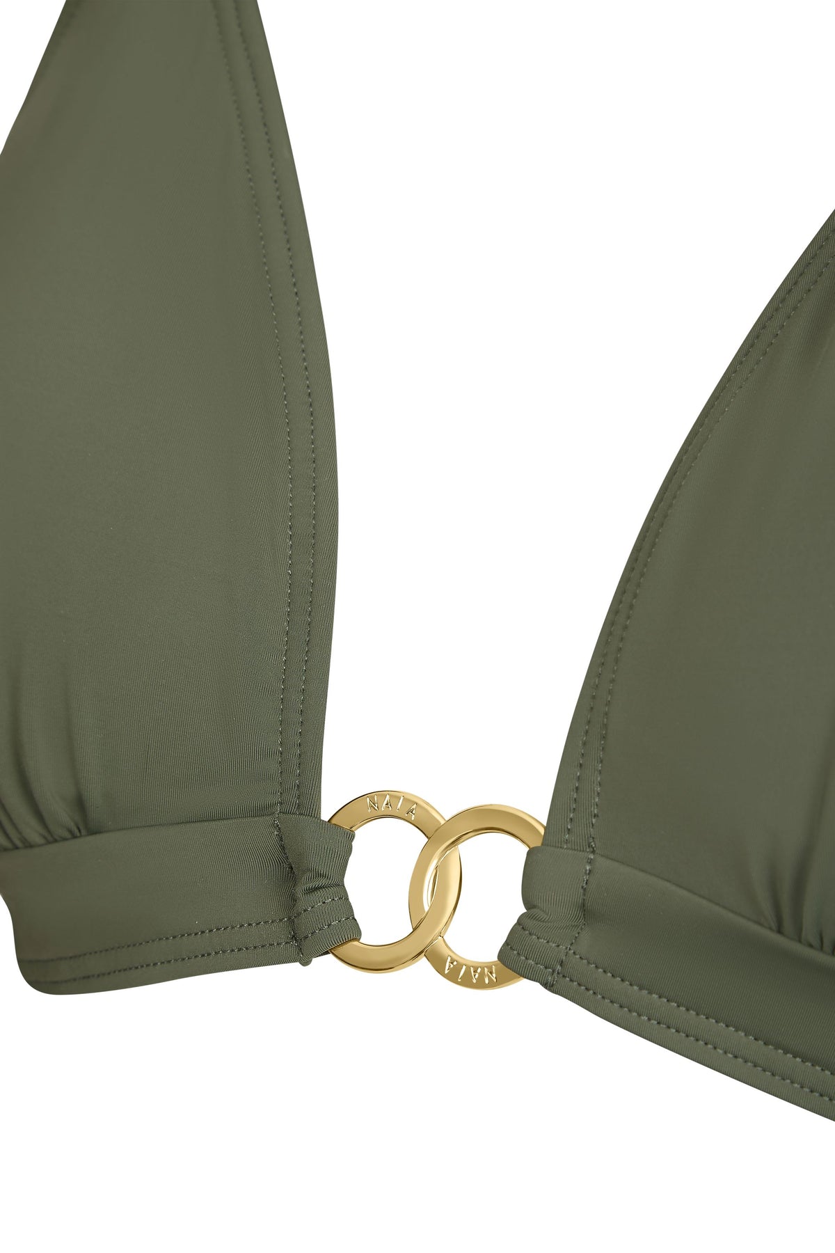 Elba Bikini Top Khaki