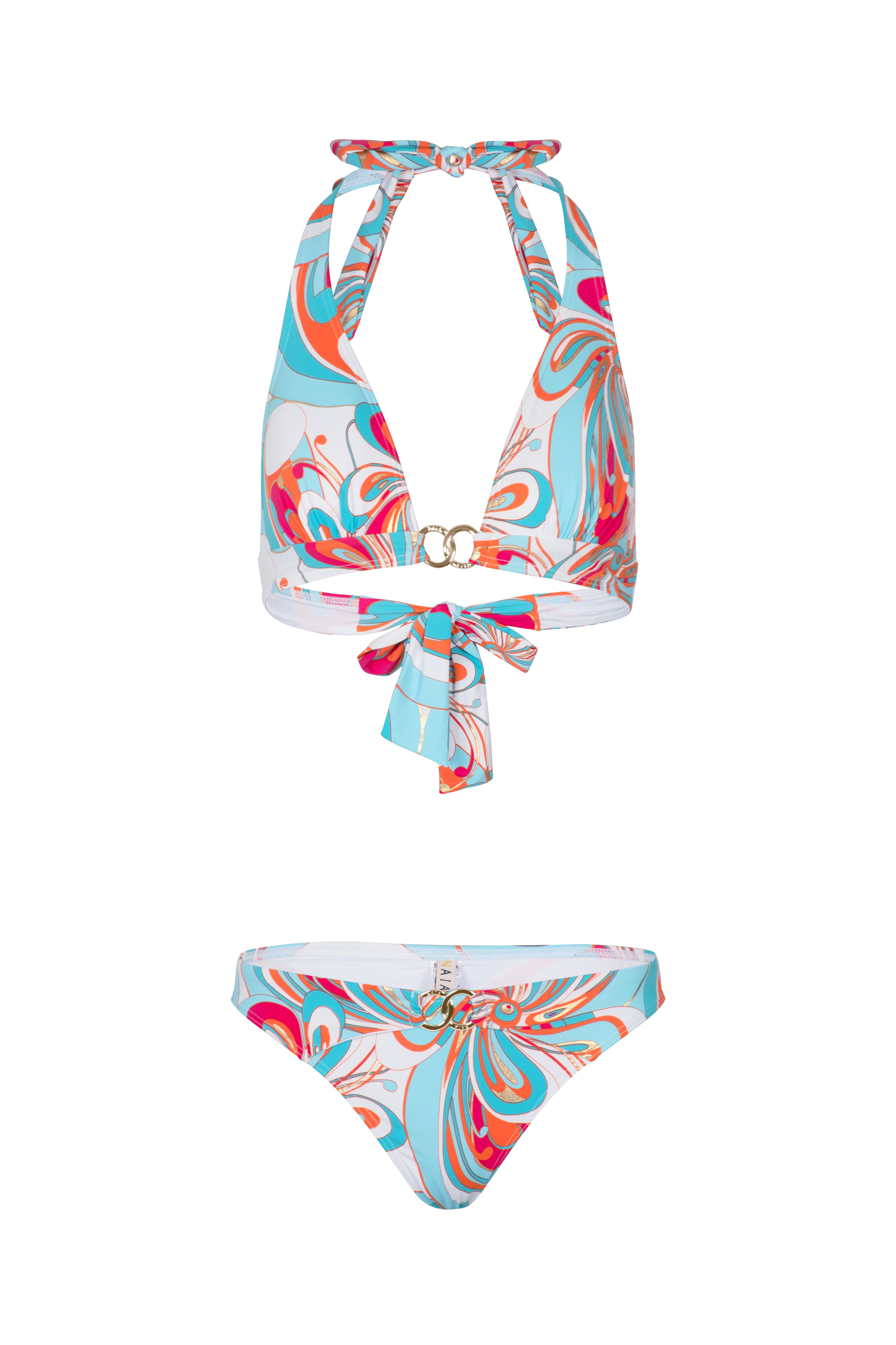 Elba Bikini Set in La Dolce Vita Print