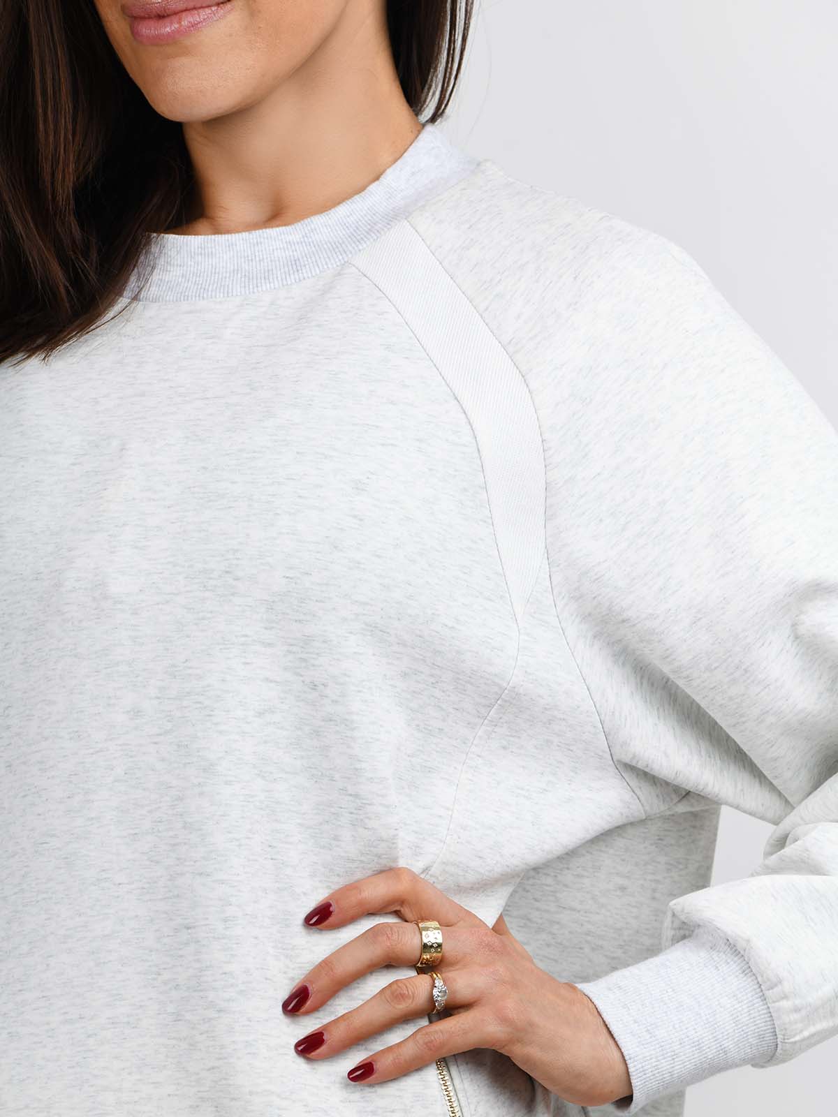 Jess Crew Neck Sweater Grey from the NAIA Active active wear collection