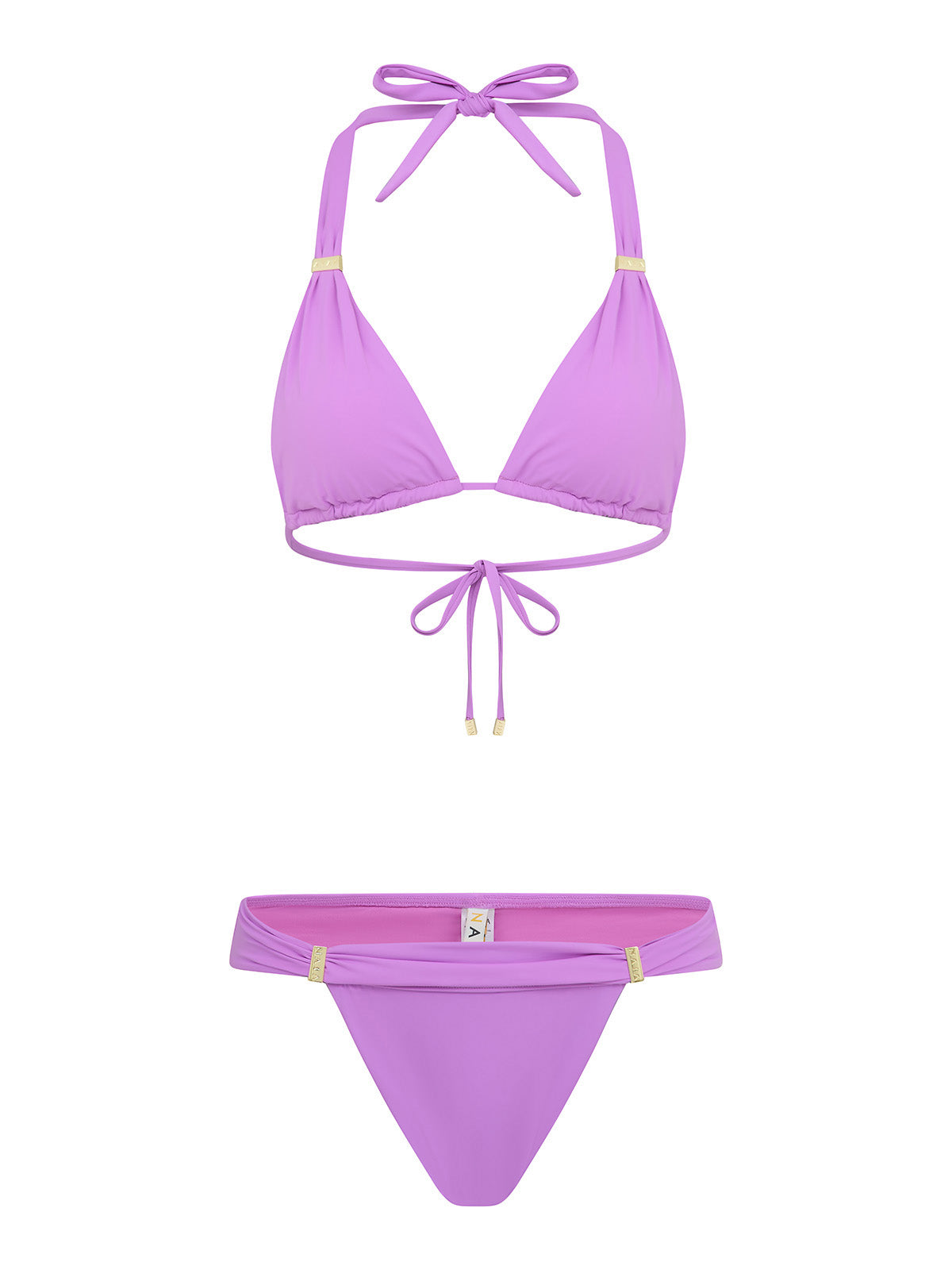 Maia bikini in purple orchid - SS26 The Golden Hour Collection NAIA Beach