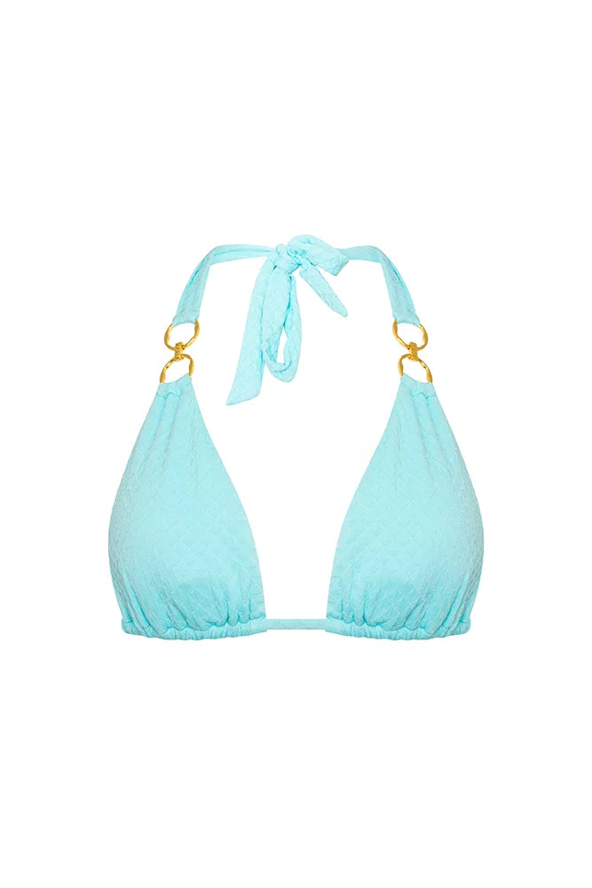 Bora Bora Bikini Top Azure Blue