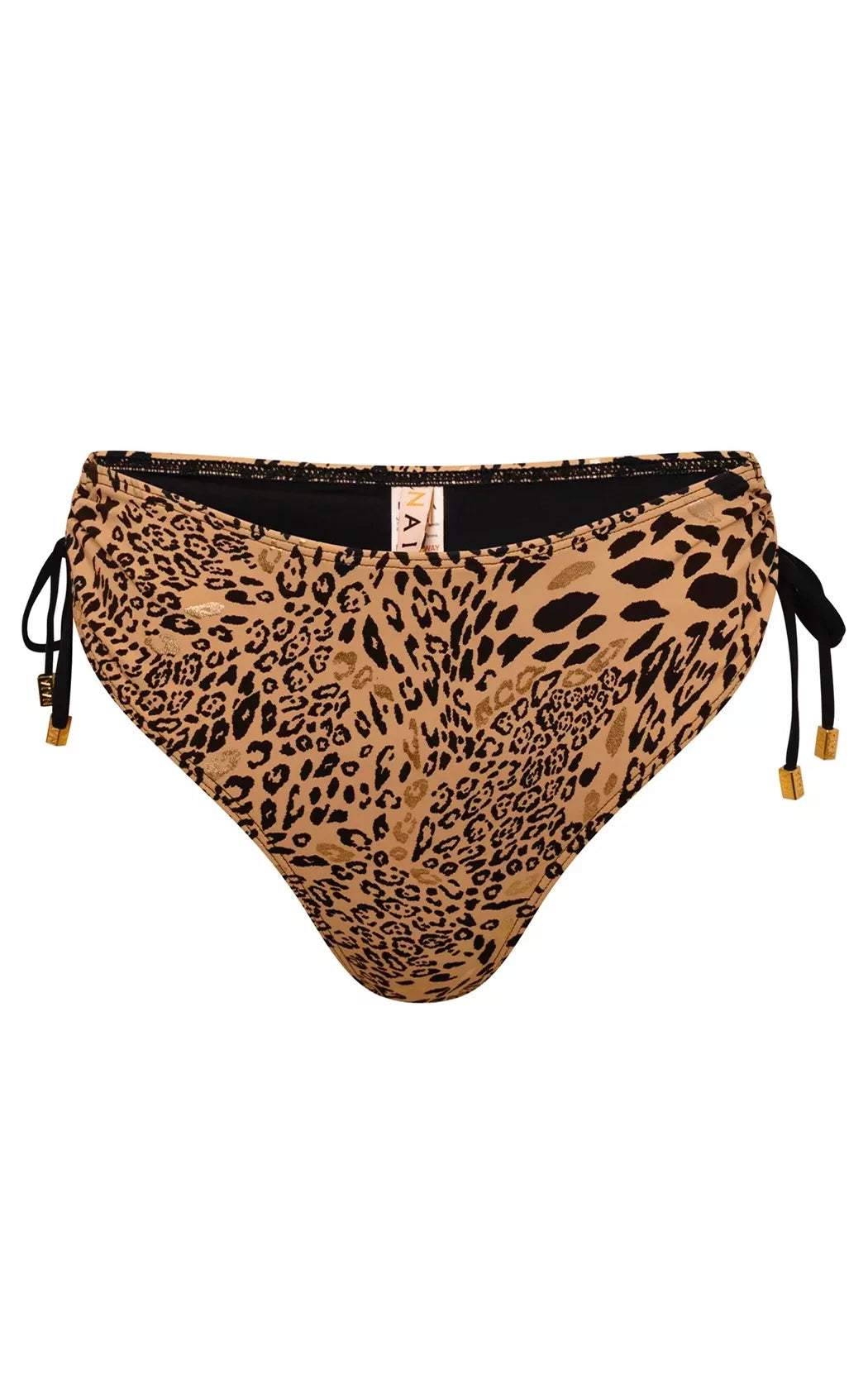 Brigitte Bikini Brief in Golden Leopard