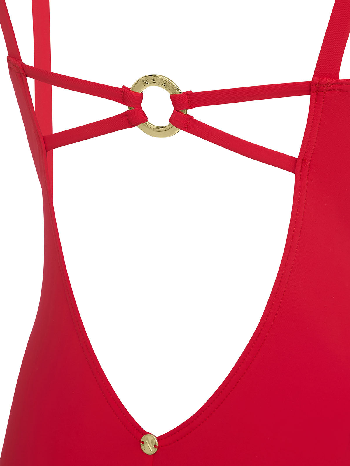 Raquel swimsuiti in fiery red - SS26 The Golden Hour Collection NAIA Beach