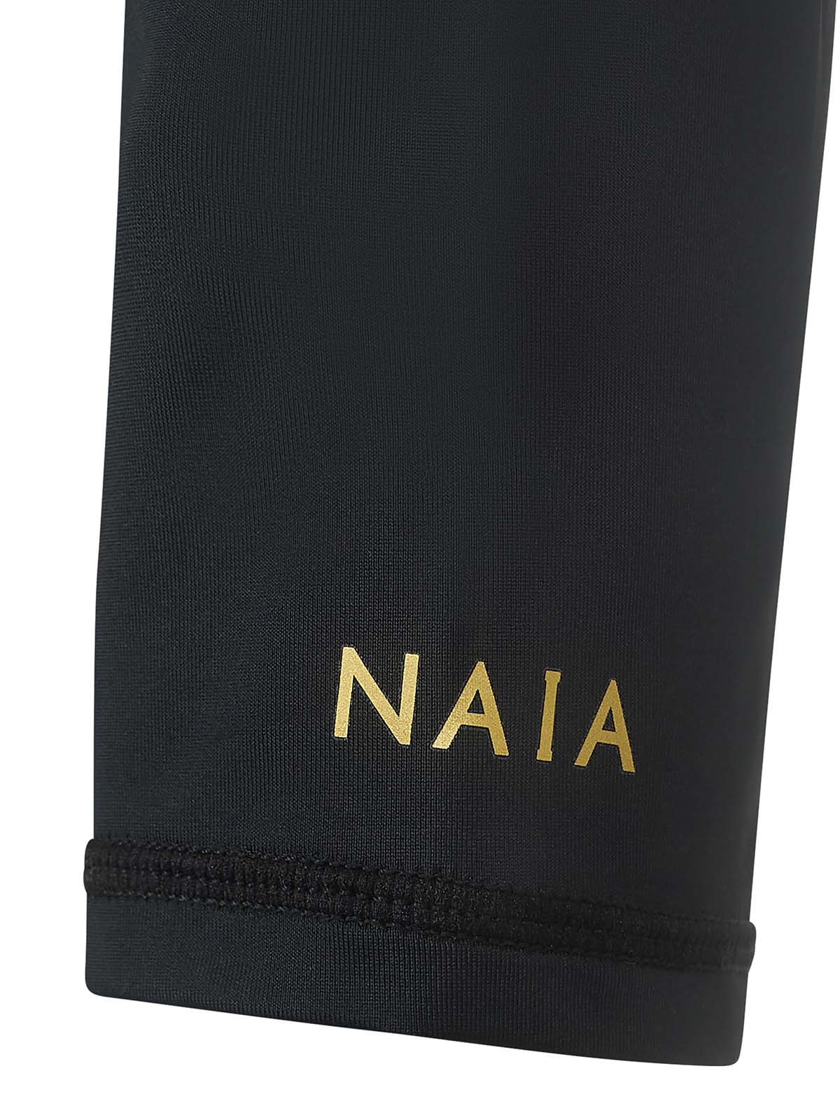 Serena Long Sleeve Training Top in black from NAIA active active wear and layering collection