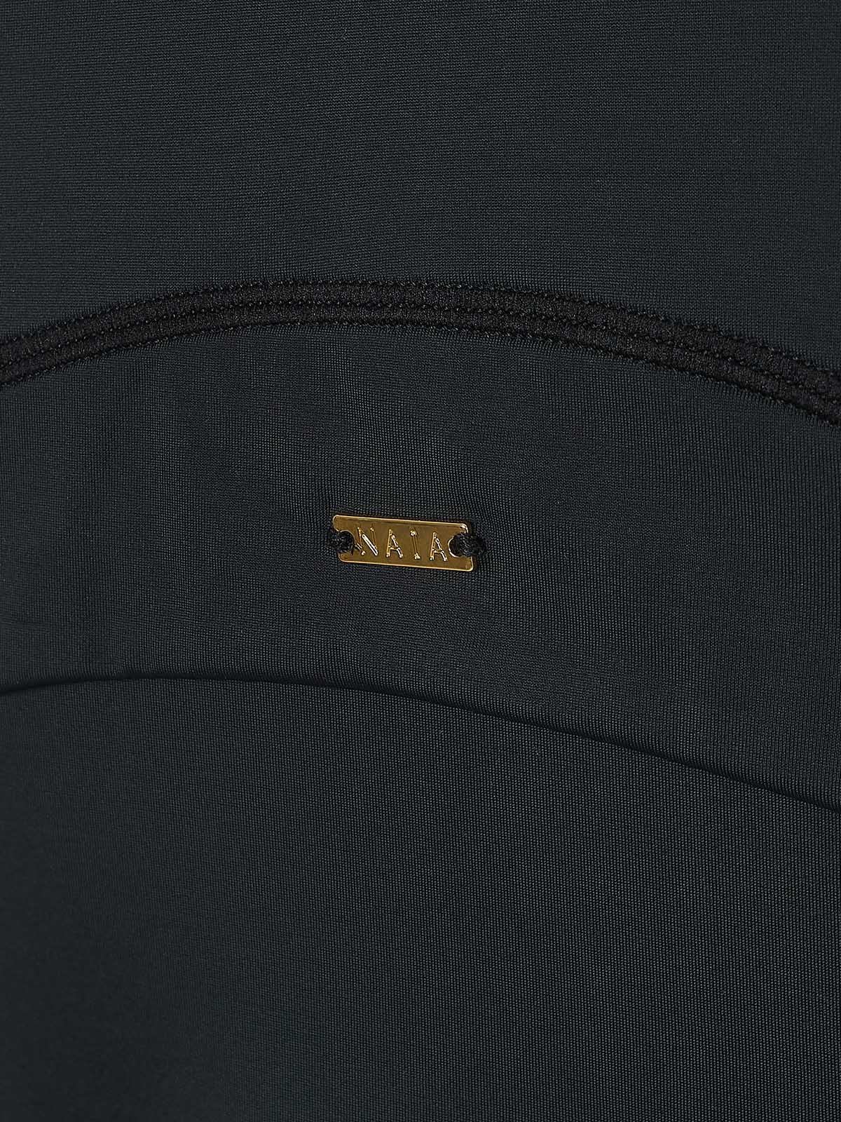 Serena Long Sleeve Training Top in black from NAIA active active wear and layering collection