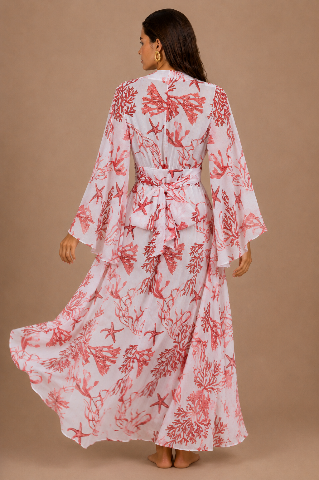 Barcelona Kaftan La Mer Red