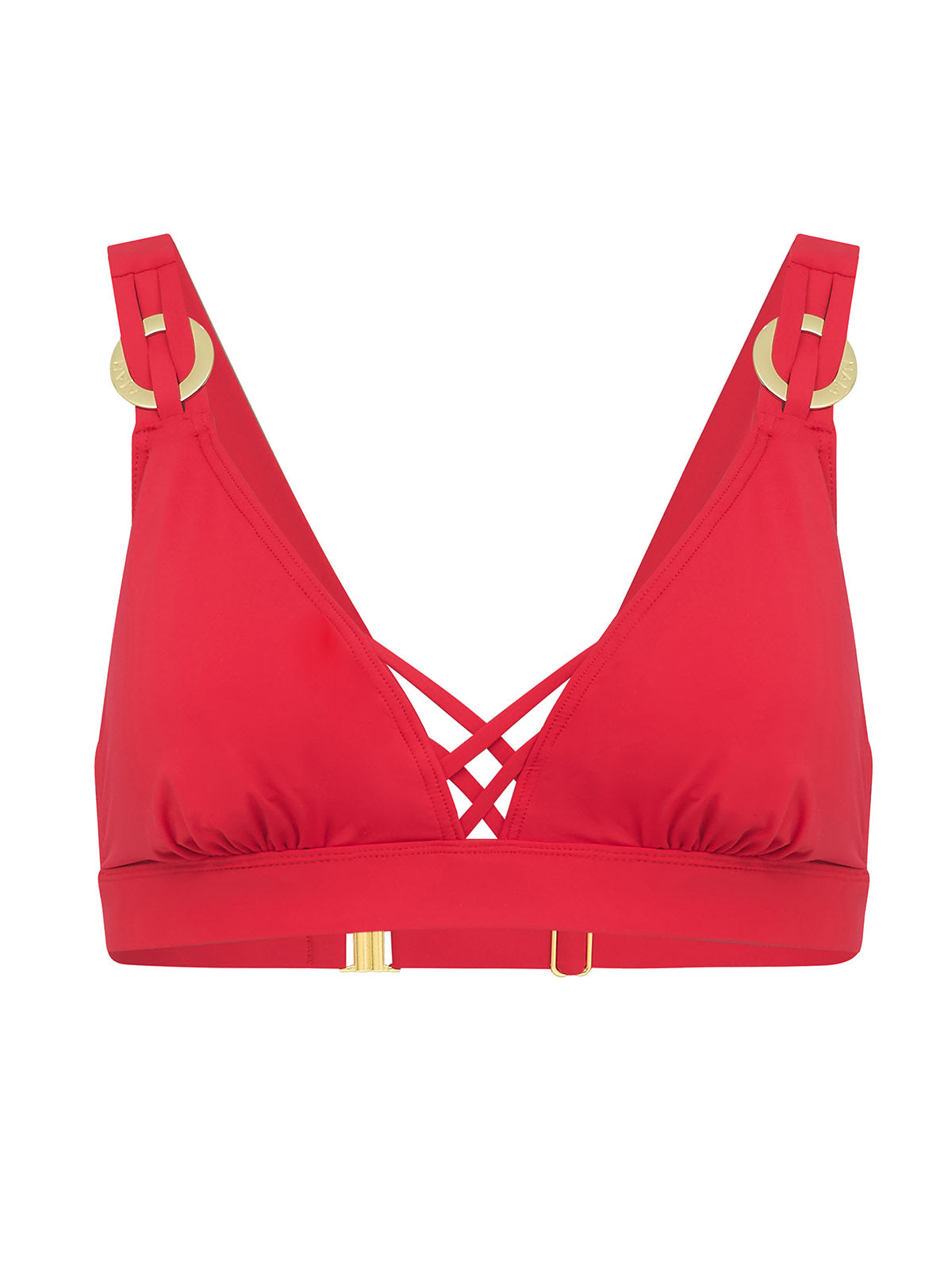 Phoebe bikini in fiery red - SS26 The Golden Hour Collection NAIA Beach