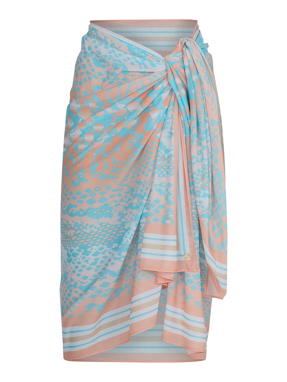 Golden hour snake print sarong - SS26 The Golden Hour Collection NAIA Beach