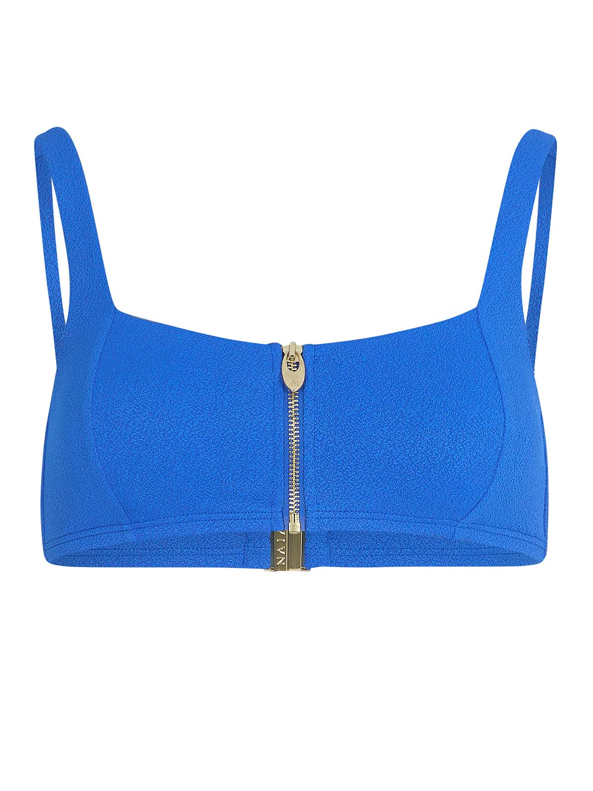 Bahamas bikini in morrocan blue by NAIA Beach  Luxury Swimwear SS26 The Golden Hour collection 