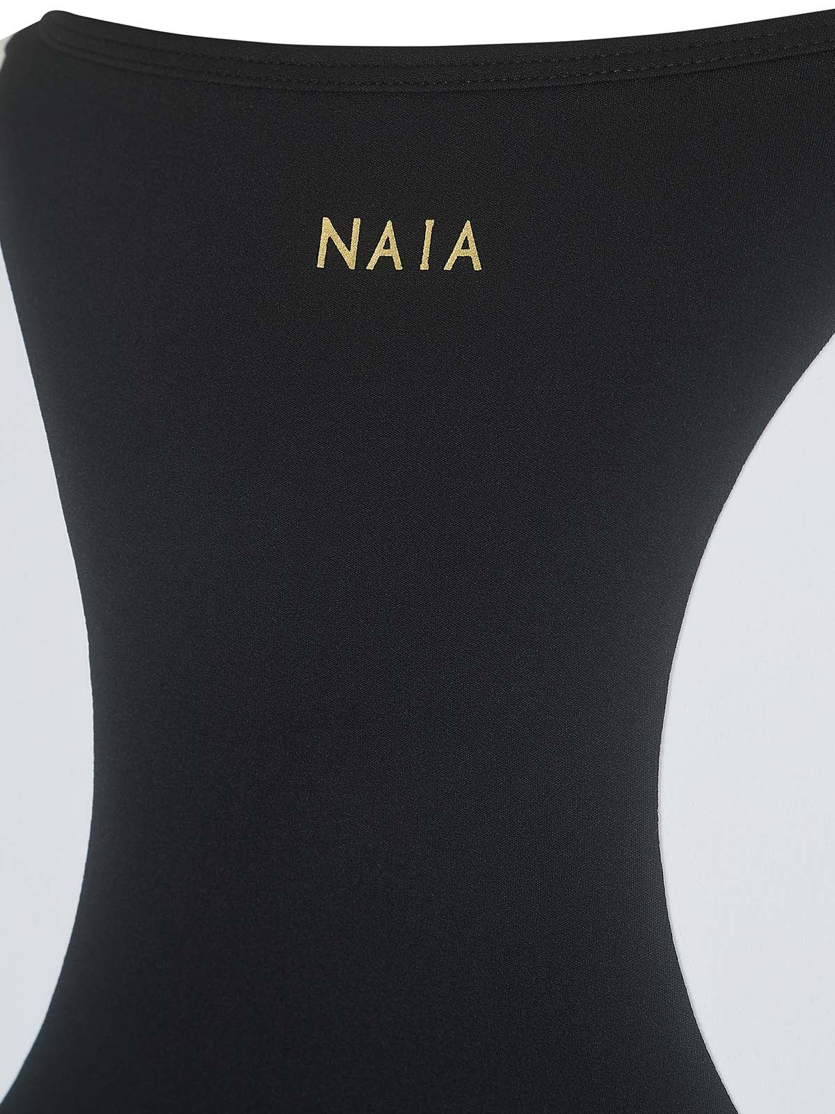 Billie Tipped Bra Top vest white piping detail from NAIA Active active wear collection