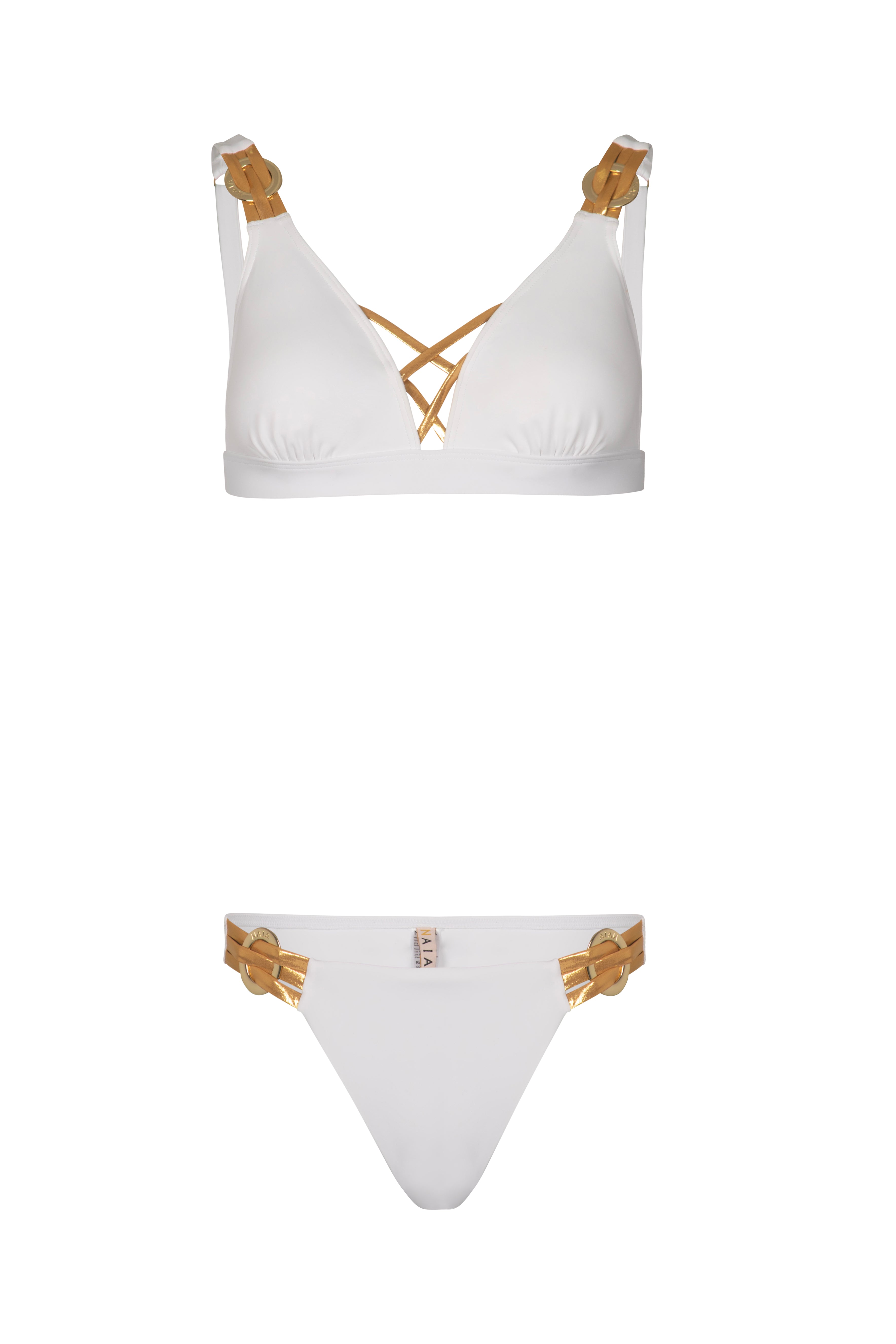 Phoebe Bikini Brief in White