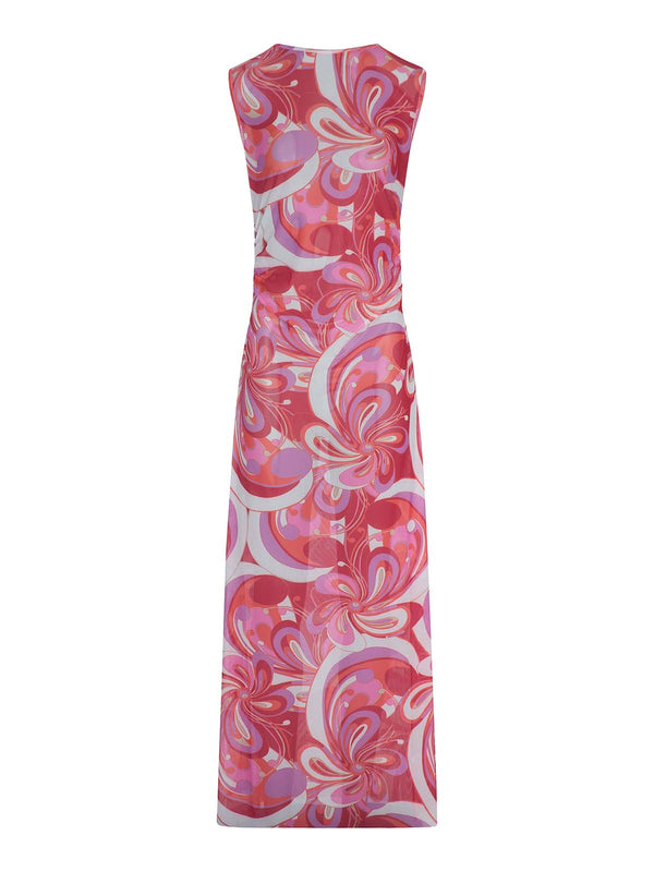Malaga Dress in La  Dolce Vita  - SS26 The Golden Hour Collection NAIA Beach luxury swimwear and resort wear