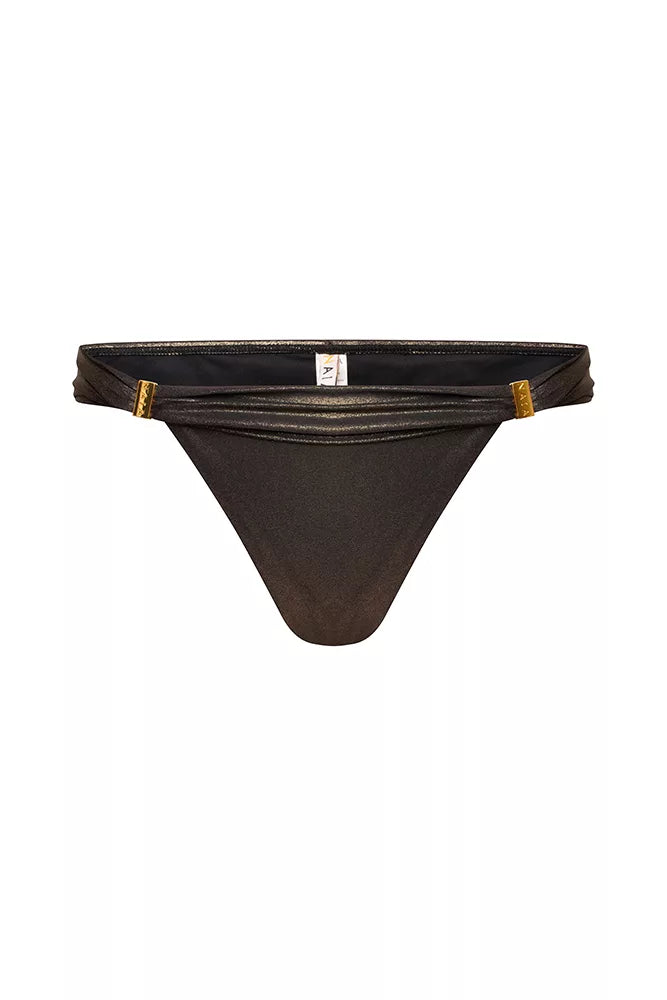 Maia Bikini Brief in Gold Dust