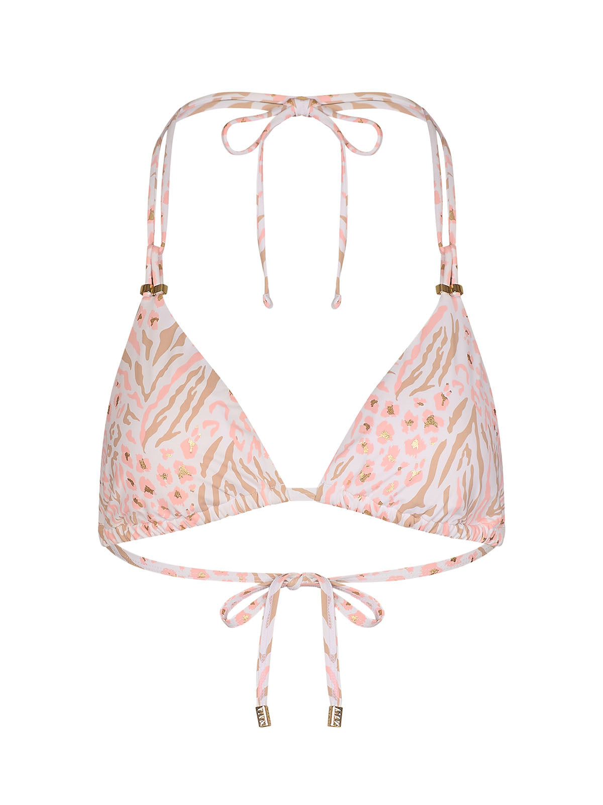 Palma Looped Bikini Set Snow Leopard