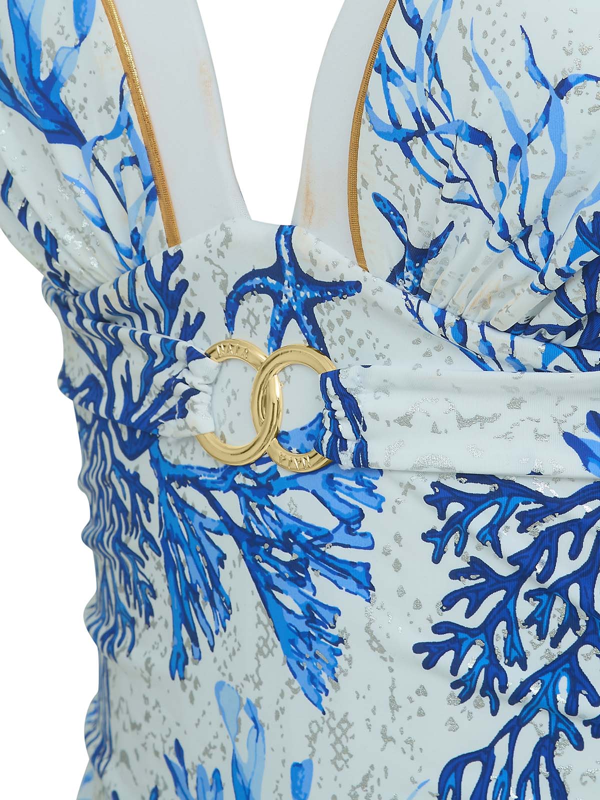 Riviera swimsuit in La Mer by NAIA Beach  Luxury Swimwear SS26 The Golden Hour collection 