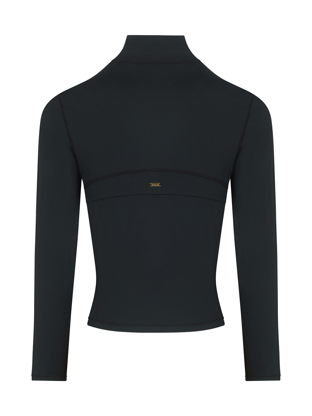 Serena Long Sleeve Training Top in black  from NAIA active active wear and layering collection 