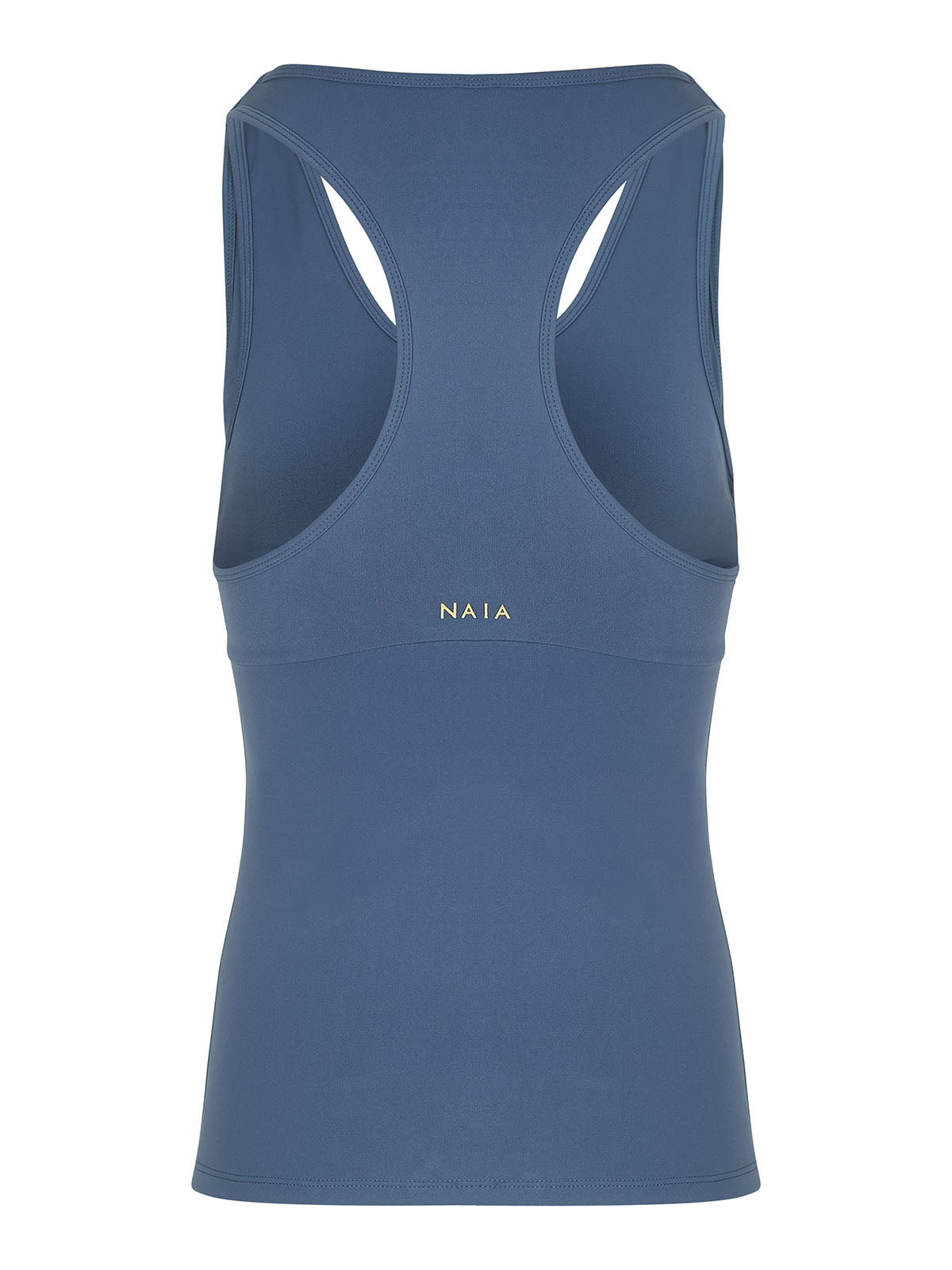 Simone Tipped Vest Blue