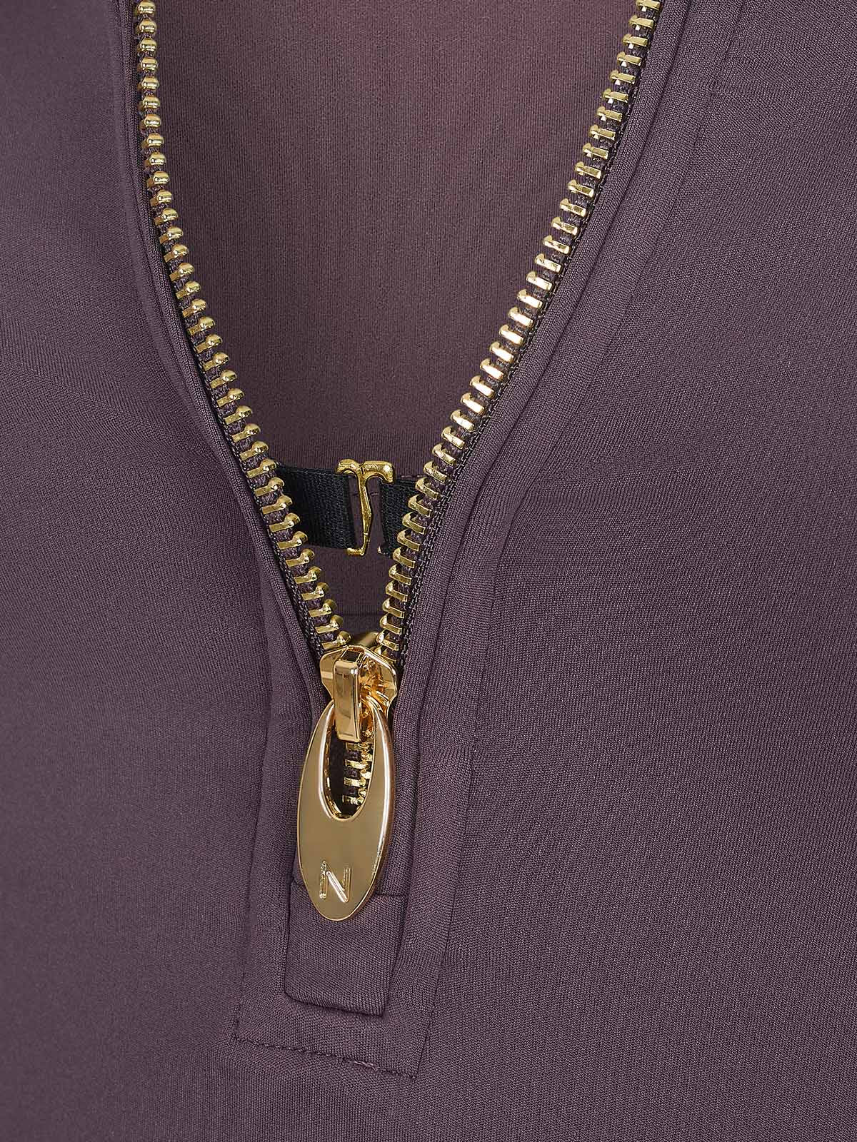 Simone Tipped Vest Fig