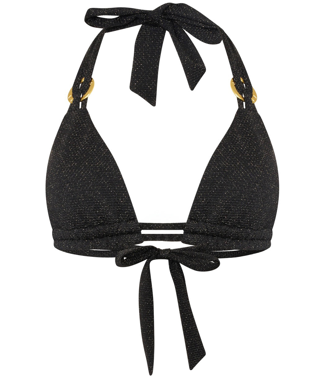 Ursula bikini in black sparkle by NAIA Beach SS26