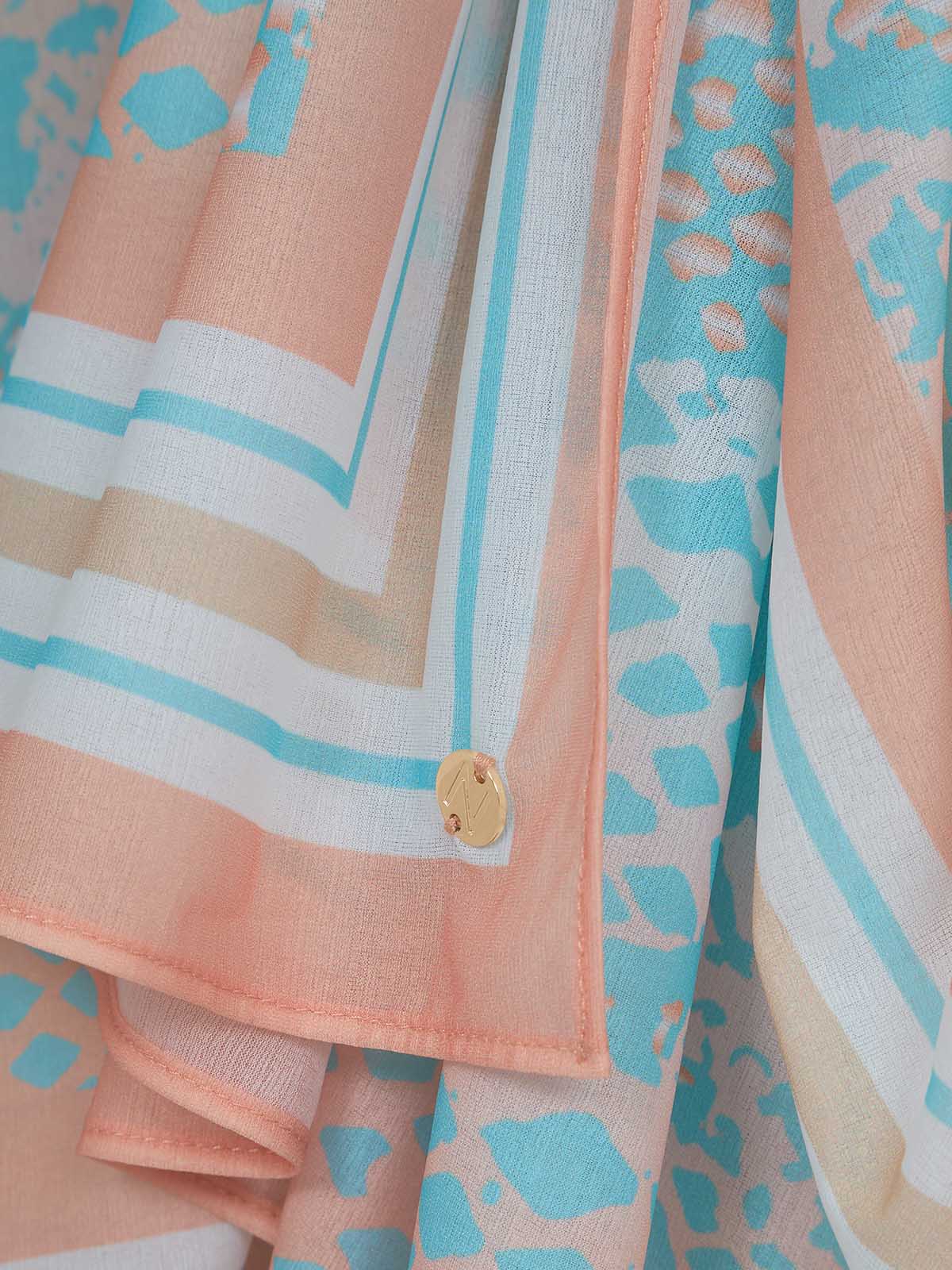 Golden hour snake print  sarong   by NAIA Beach