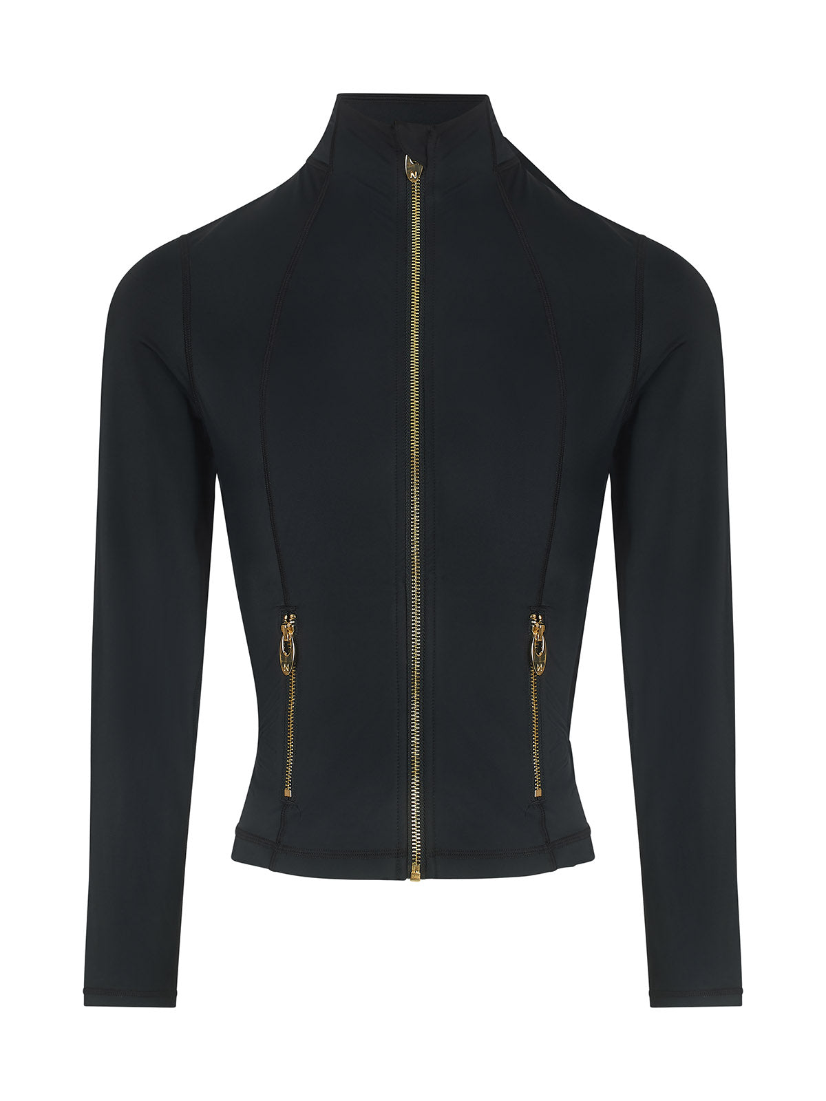 Serena Long Sleeve Training Top in black  from NAIA active active wear and layering collection 